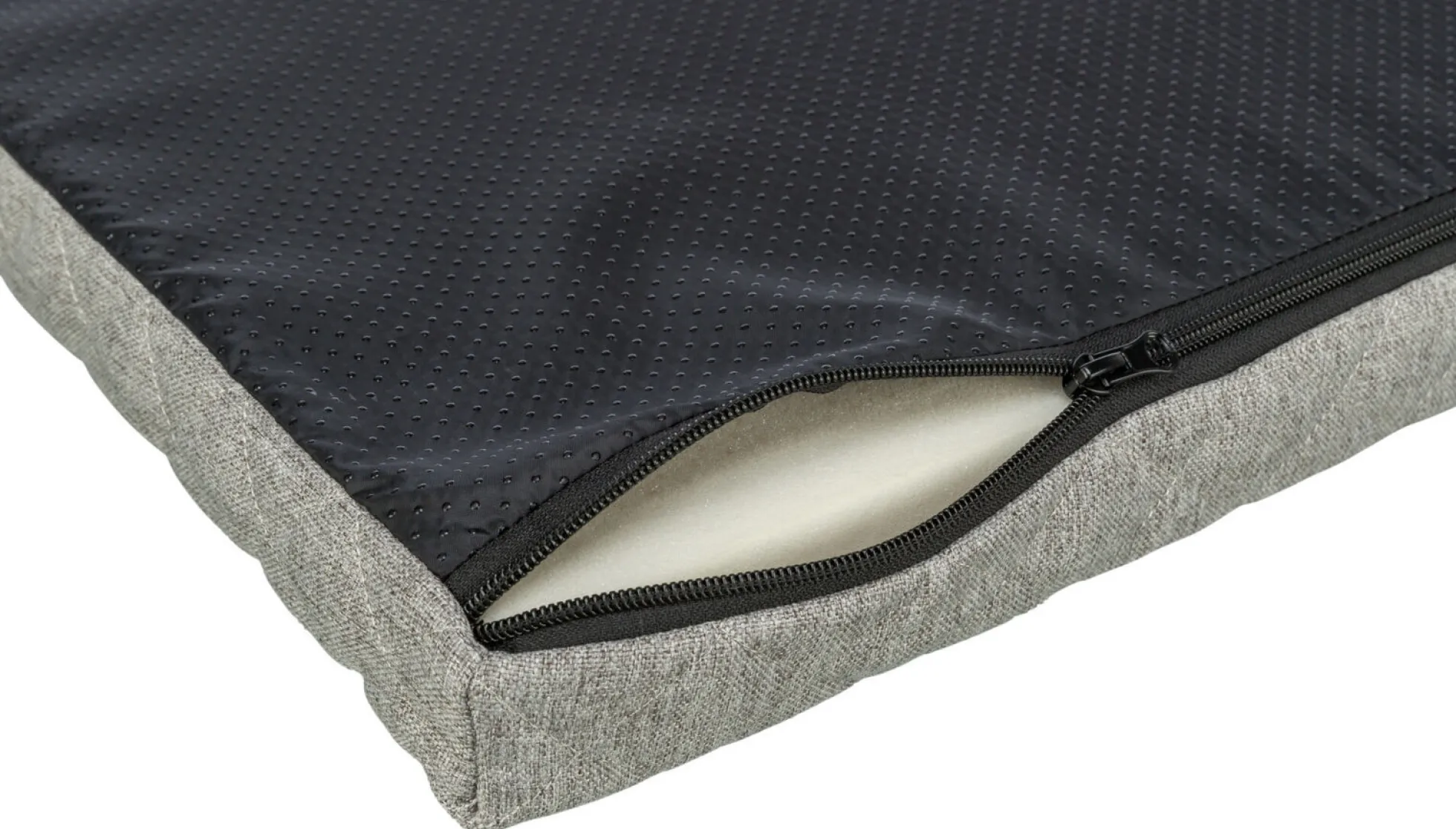 Vital Matelas Noah, carré, 75 × 55 cm, gris clair