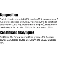 William's Junior chien, poulet, 395 g