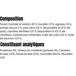 William's Junior chien, poulet / Agneau, 395 g
