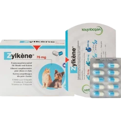 Zylkène 75 mg, 100 gélules - Contre le stress et l’anxiété du chat et du chien