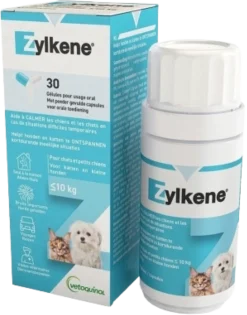 Zylkène 75 mg, 30 gélules - Contre le stress et l’anxiété du chat et du chien